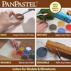 PanPastel Artist Pastels by GOLDEN, Scenery Set, 1 Count (Pack of 1),