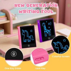 32 Pack 4.4 Inch Mini LCD Writing Tablet for Kids, Erasable and Reusable Toddler