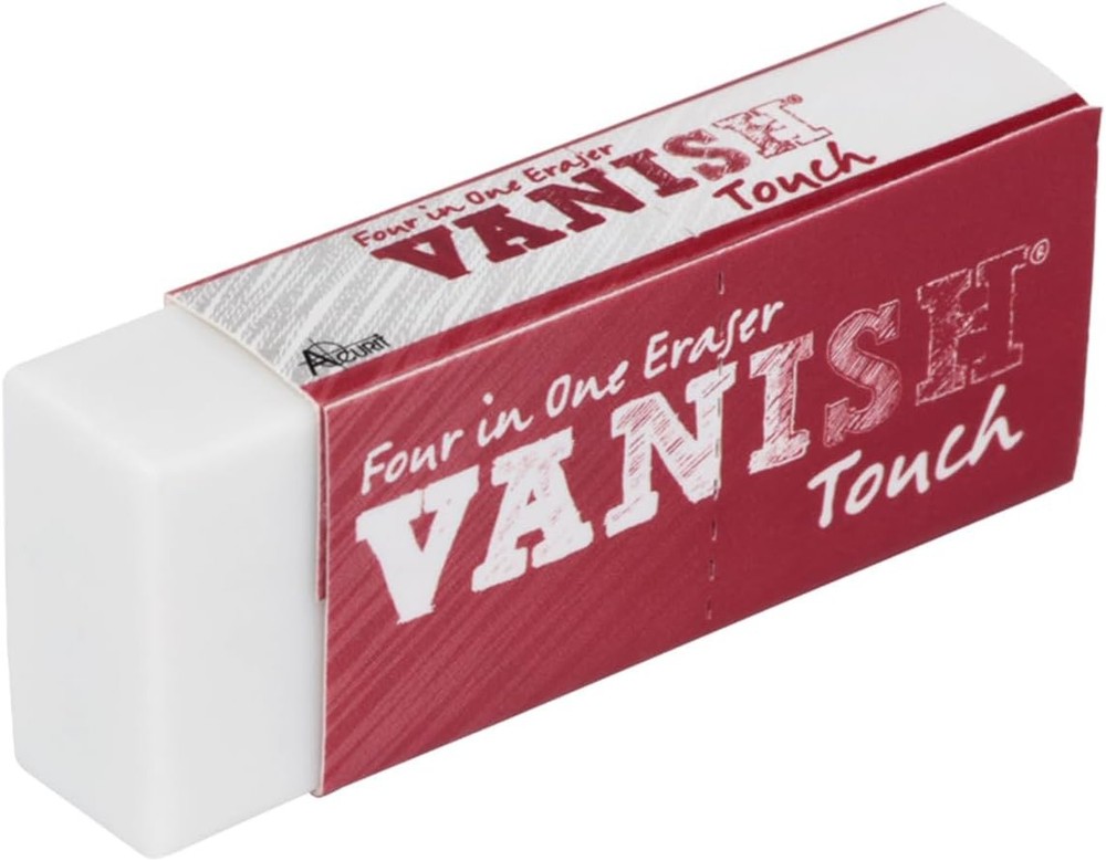 Vanish Touch Artist Eraser, Latex-Free – Soft, Flexible Pencil Erasers,