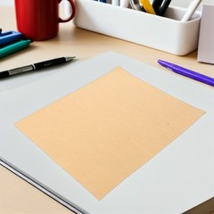 50 Pcs Blind People Supplies Blank Braille Writing Paper for School