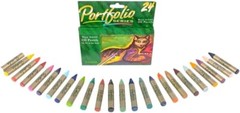 Water Soluble Oil Crayons For Artists 24 Color Watercolor Crayons Oil Pastels