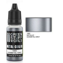 Green Stuff World – Metallic Paint Gunmetal Grey 1860