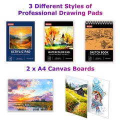 iBayam Teen Girl Gifts Trendy Stuff, 195Pack Art Kit Drawing Coloring Set for…