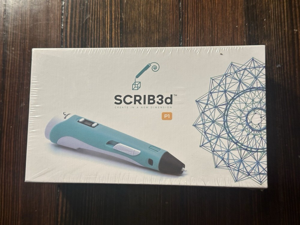 3D Printing Pen W/ Display 3 Colors of PLA Filament Stencil Book. T-44