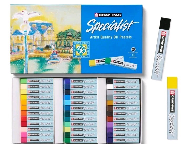 Cray-Pas Oil Pastels 36 Count BRAND NEW