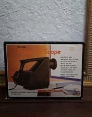 Vintage Projector Projecta Camera Scope PJ768 Art Drawing Tracing Project, WORKS