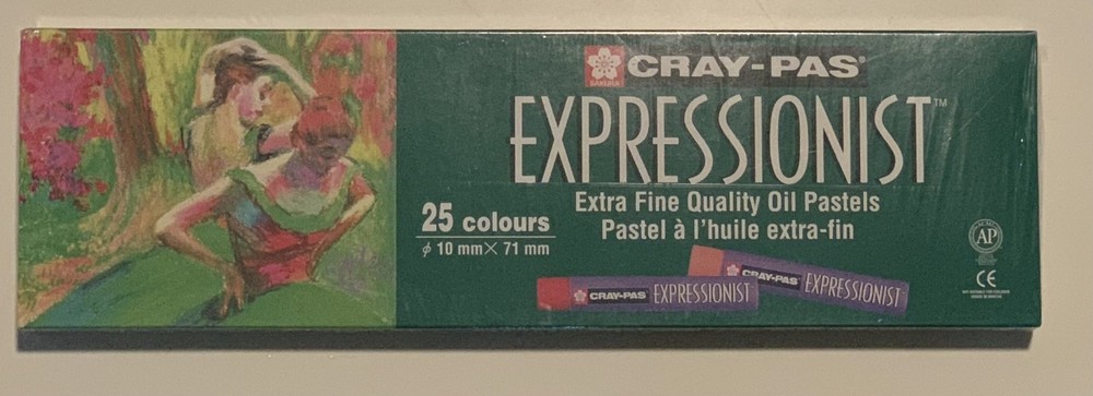Cray-Pas Expressionist Oil Pastel Set Soft Oil Pastels Artists 25 Colors sealed