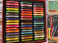 Oil Pastels 4 Sets Faber Castell Cray-Pas Sakura Gallery Pro-Art Used