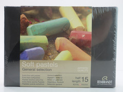 Rembrandt Royal Talens Artists Quality 15 Half Length Extra Fine Soft Pastels