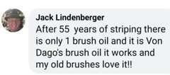 PROS KNOW ~ 4 oz HIGH GRADE *Natural* BRUSH OIL – Lettering & Pinstriping Brush
