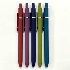 Fine Point Retractable Gel Pens – 5-Pack Blue Quick Dry for School & Office Use