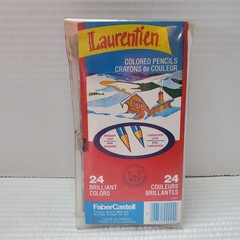17 Laurentien Colored Pencils Sharpened Original Package Faber Castell Canada