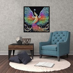 JFYHAB 5D Phoenix Diamond Painting Kits for Adult, 12×12 inches, colourful