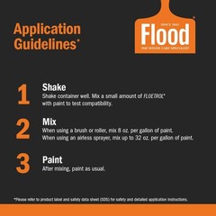 1 Gallon Floetrol Latex Paint Additive for Smooth Finish & Improved Flow
