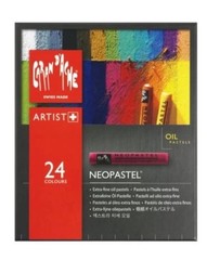 Caran D’ache Neopastel Oil Pastels Set Of 24 (7400.324)