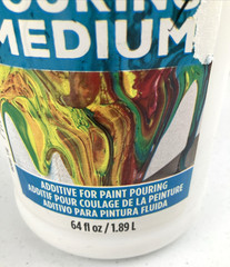DecoArt Pouring Medium Additive for Paint Pouring 64 Fl Oz