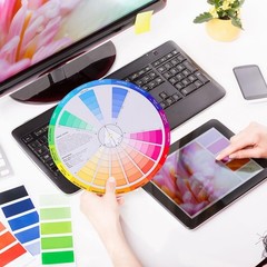 NUOBESTY Color Wheel, for Artist Matching Wheel 23cm, As Shown
