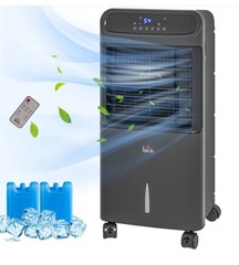 Portable Evaporative Air Cooler 3-in-1 Ice Cooling Fan with Remote Oscillation T