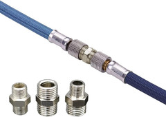 16 Pcs Airbrush Adapter Set, 1/8 and 1/4 Inch Male/Female Connectors, Quick Disc