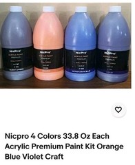 Bulk Lot Craft Paint Various Sizes, Colors, Brands, Acrylic, Tempera, Washable