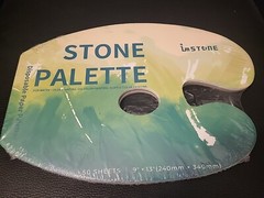 ImStone Disposable Palette Paper Pad for Oil, Acrylics, Watercolors, 2×50=100sht