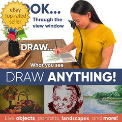 Mini Drawing Tool by Draw | Camera Lucida Drawing Accessory for Painting