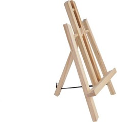 11″ Small Tabletop Wood Display Stand A-Frame Artist Easel, Tripod FREE SHIPPING