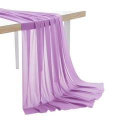 Chiffon Fabric 25 Yard 44 Inch Wide Lightweight Sheer Lavender MDS Pack Sewing