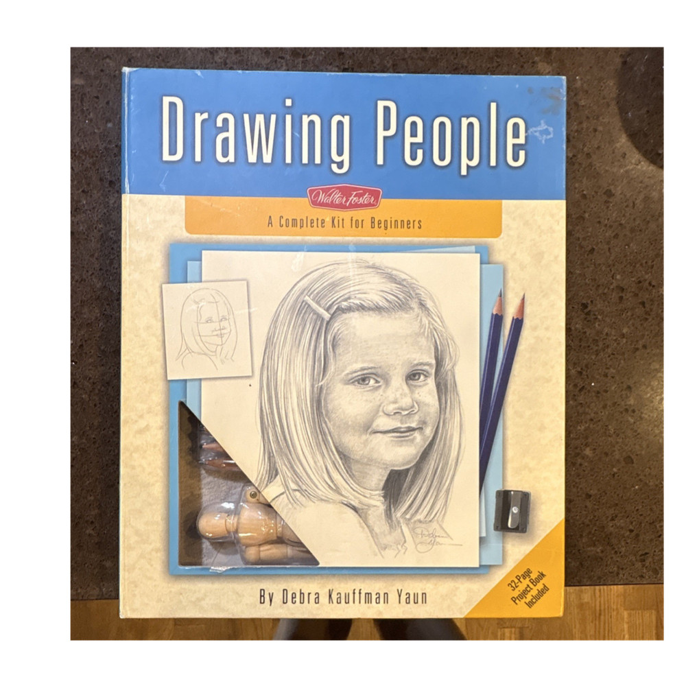 Walter Foster Drawing/Sketching Kit for Beginners – Portraiture and People