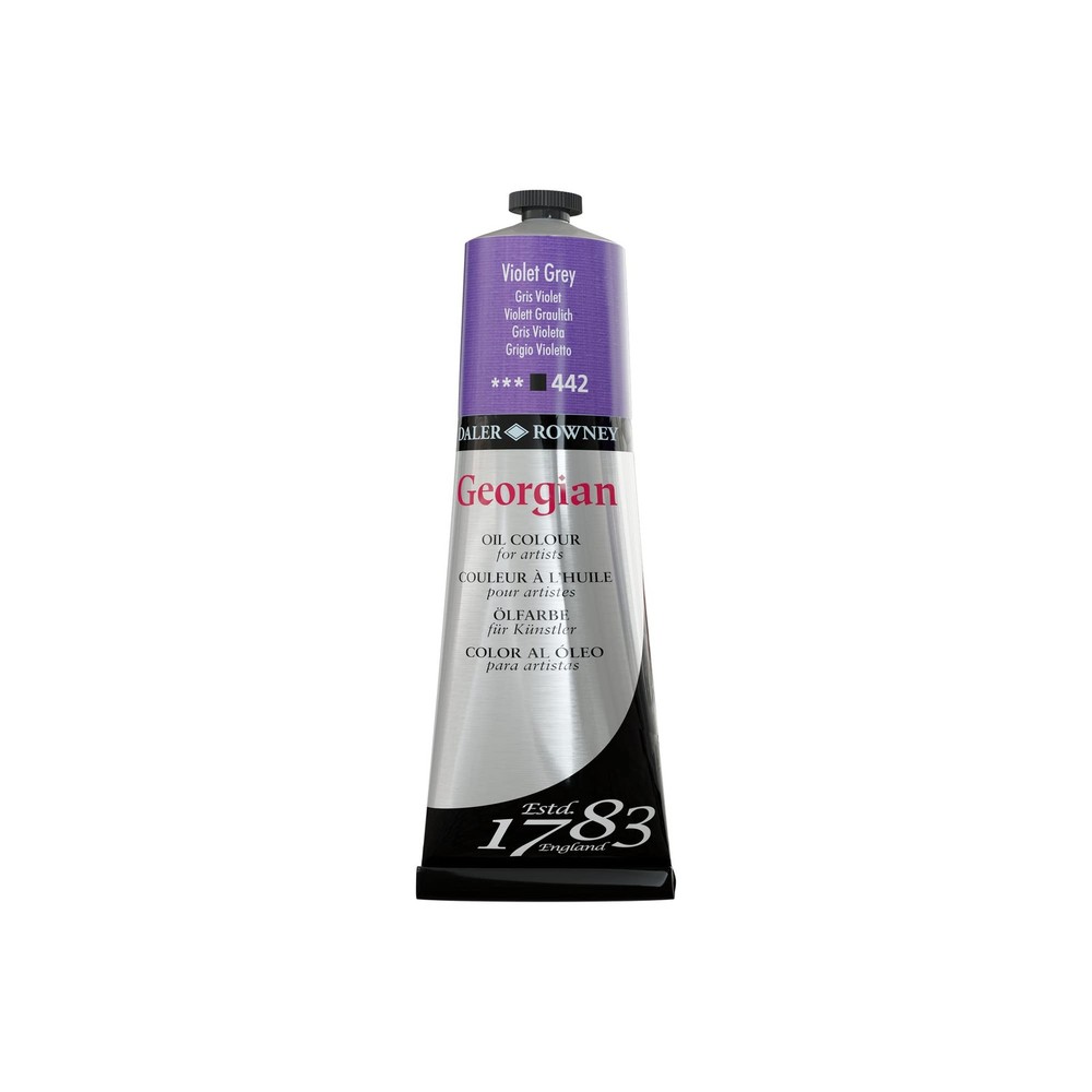 DalerRowney Georgian Oil Colours Paint Violet Grey Craft Supply Fits 225 ml