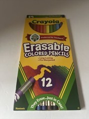 Crayola® Erasable Colored Pencils 12 Pencils