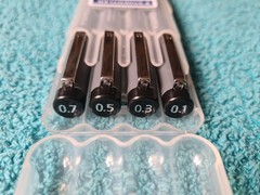 Staedtler Pigment Liner, Fineliner, pack of 4, 0.1/0.3/0.5/0.7mm, 308 WP4