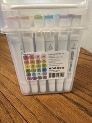Linger Pastel Palette 24 Colors Brand New Never Used Excellent Art Supply