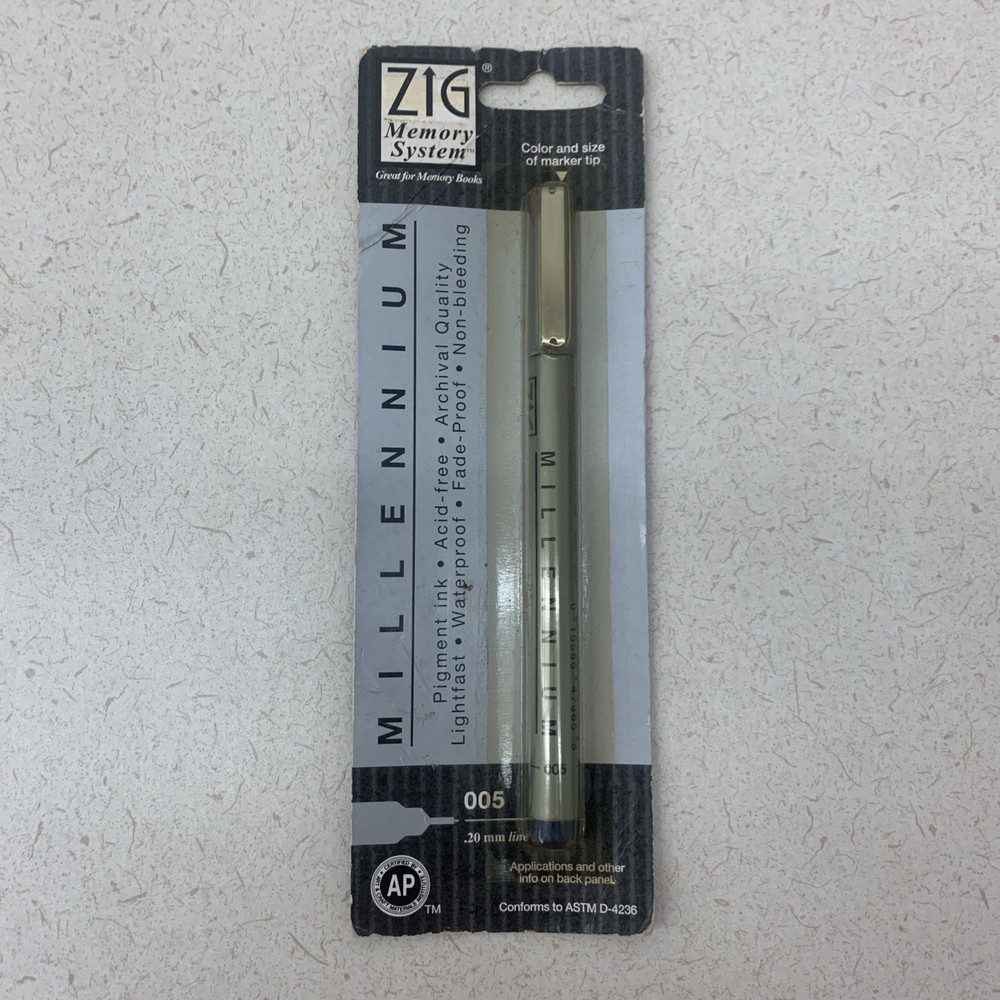 Zig Memory System Writer .2mm /005 Marker Pen Art Archival Ink Scrapbooking