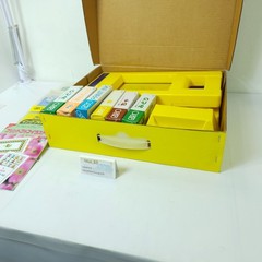 RISO Print Gocco B6 Set Screen Printing Machine Kit Yellow Box Ink Vintage