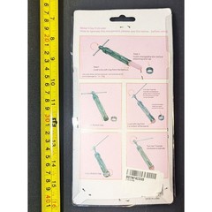 NEW – Metal Clay Extruder Set with 20+ Discs | Polymer Clay Decorating Tool