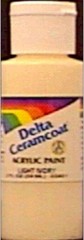 Ceramcoat Acrylic Paint 2oz Oyster White – Opaque