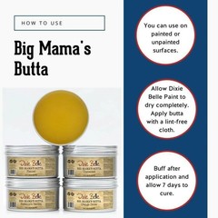 Unscented | Big Momma’s Butta | Wood Conditioner | Dixie Belle Paint