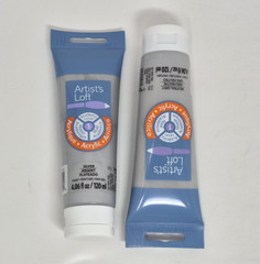 Artist’s Loft Acrylic Paints Silver + Neutral Gray 4.06 fl oz. (120 ml) tubes