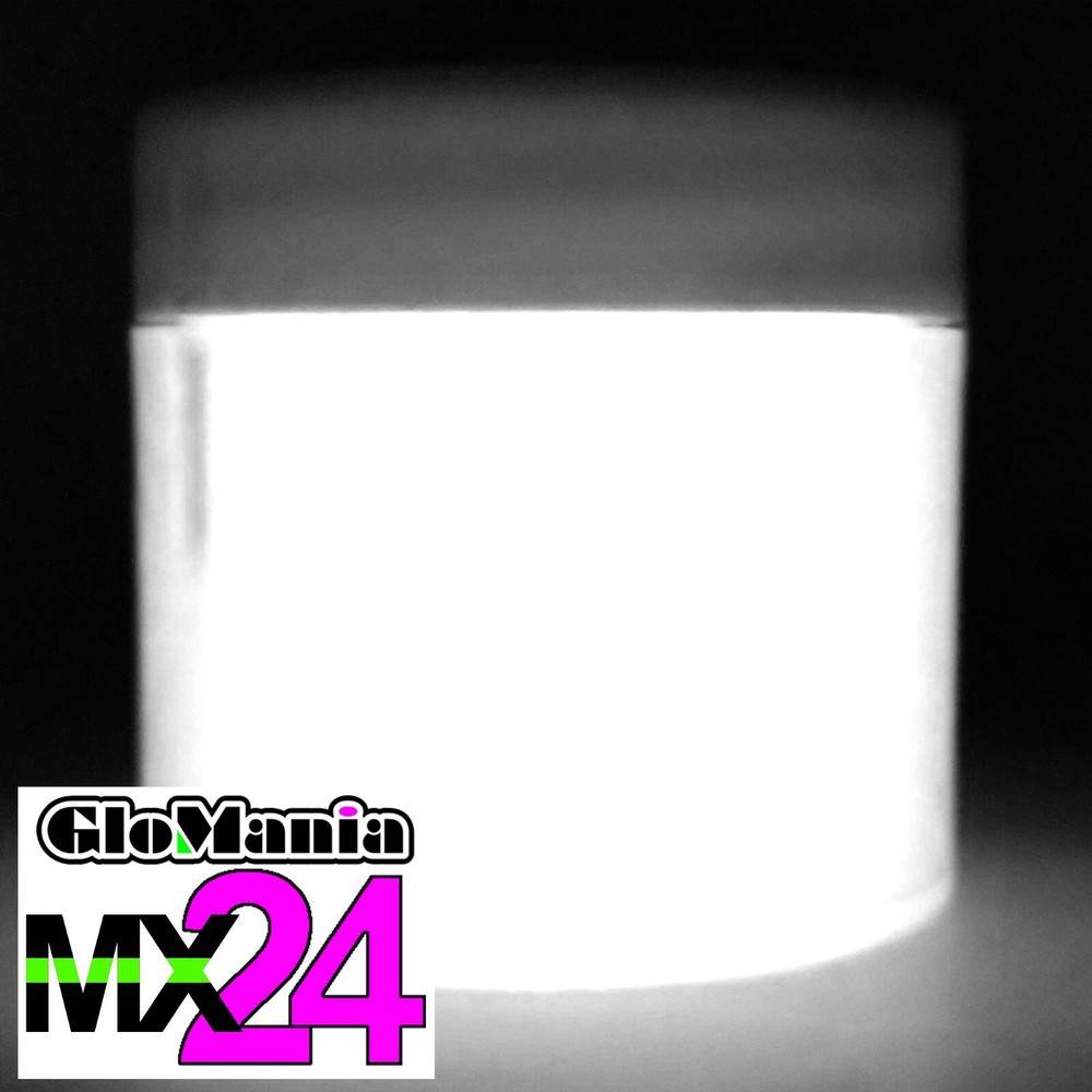 White MX24 1oz Extreme Glow in the Dark Paint Strontium
