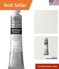 Artisan Water Mixable Oil Colour, 6.75-oz 200ml, Titanium White