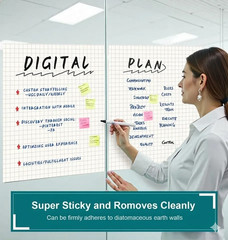 Flip Chart Easel Pad 25×30 Sticky Adhesive Grid Paper 300 sheets Presentation