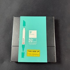 Royal Talens 9pk Pantone Dual Tip Sketch Artist Markers Ink Blue Green NEW