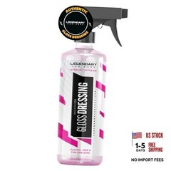 Legendary – Tire Shine Spray & Plastic Restorer – Water Gloss Dressing 16oz