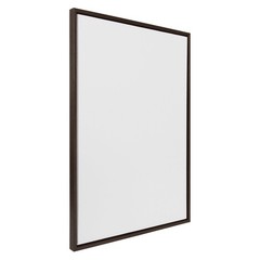 Kate And Laurel Sylvie Blank Framed Canvas Wall Art 28X38 Brown Modern Empty