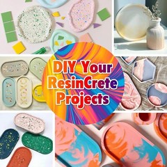 JDiction ResinCrete Pigment, 10 Color Highly Concentrated Multiple Colour