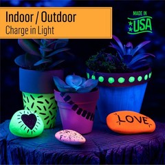FolkArt glow in the dark paint, 8 oz, Green 8 Fl Oz 8 (Pack of 1),