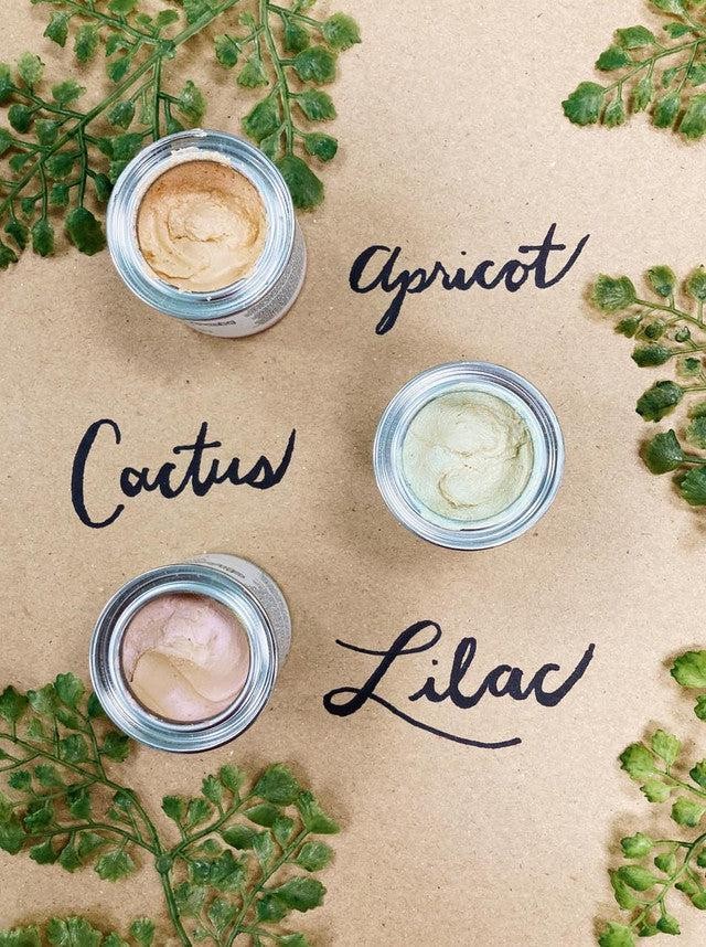 Chameleon Gilding Wax 40ml: Apricot, Cactus, Lilac | Dixie Belle Paint