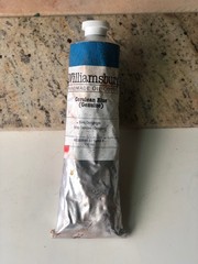 Williamsburg Handmade Oil Paint Tube 150 ml – Cerulean Blue Genuine, Series 8