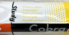 Royal Talens Cobra Water Mixable Oil Paint 200 ml 6.8 oz. Primary Yellow #275